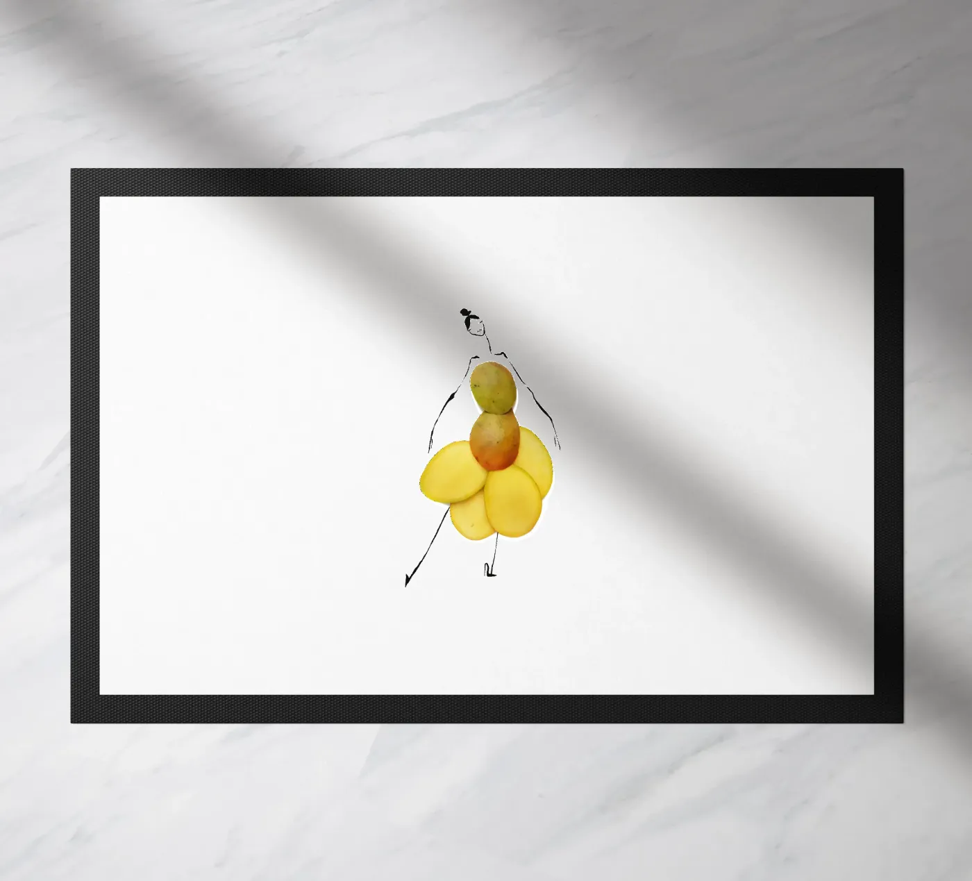 Mango, Tango paillasson de Gretchen Roehrs