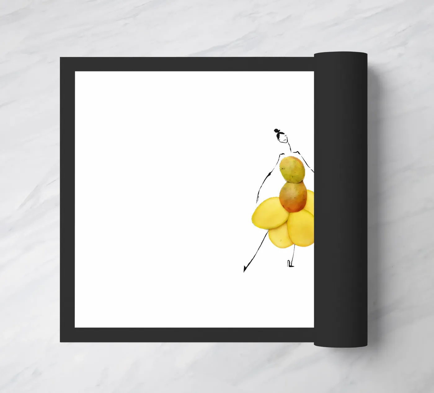 Mango, Tango paillasson de Gretchen Roehrs