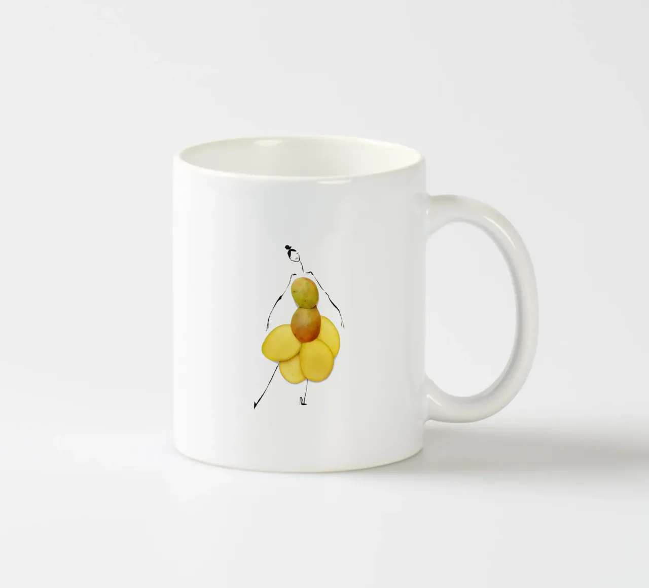 Mango, Tango tazza in ceramica da Gretchen Roehrs