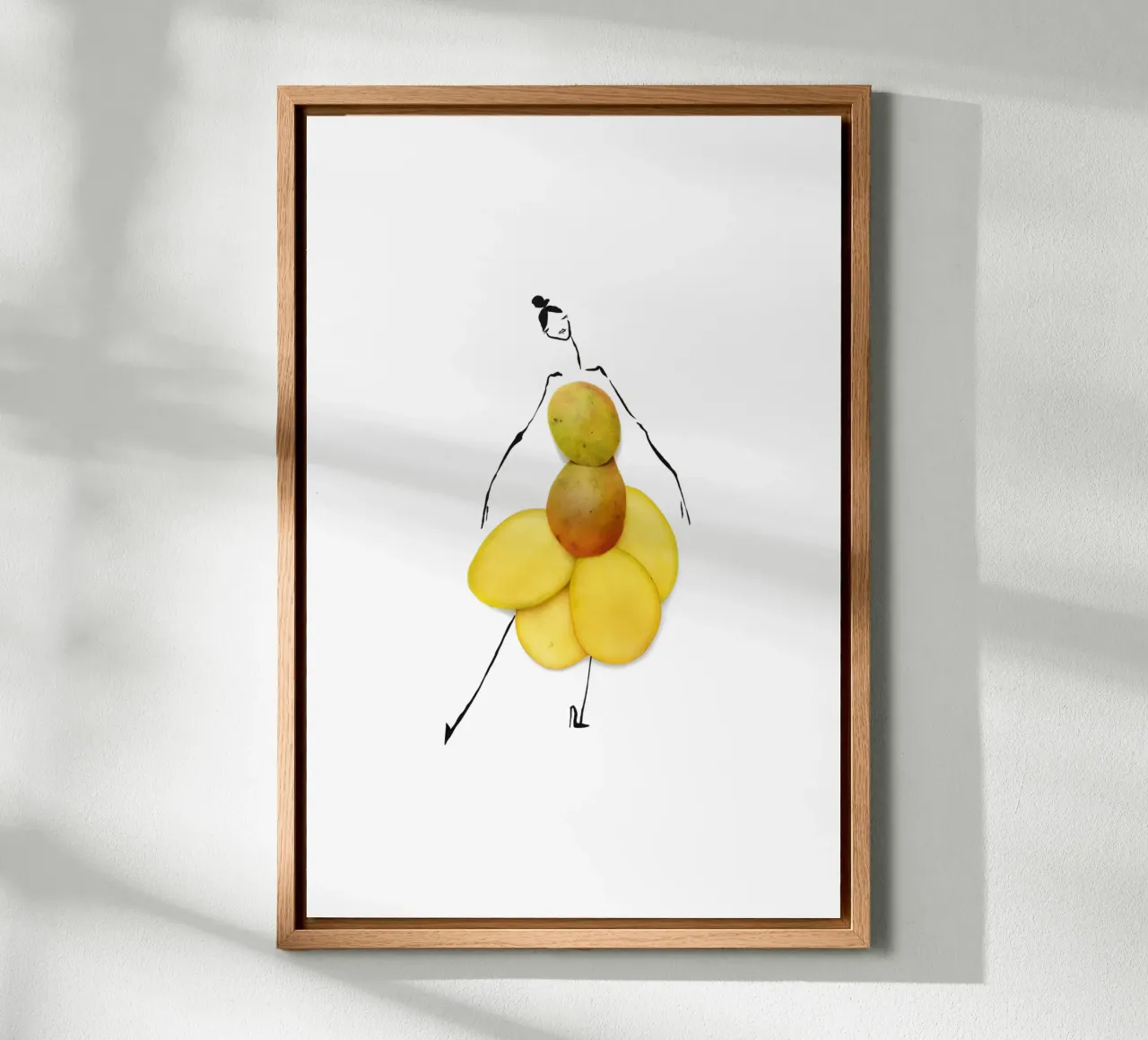 Mango, Tango tela con Cornice a cassetta da Gretchen Roehrs
