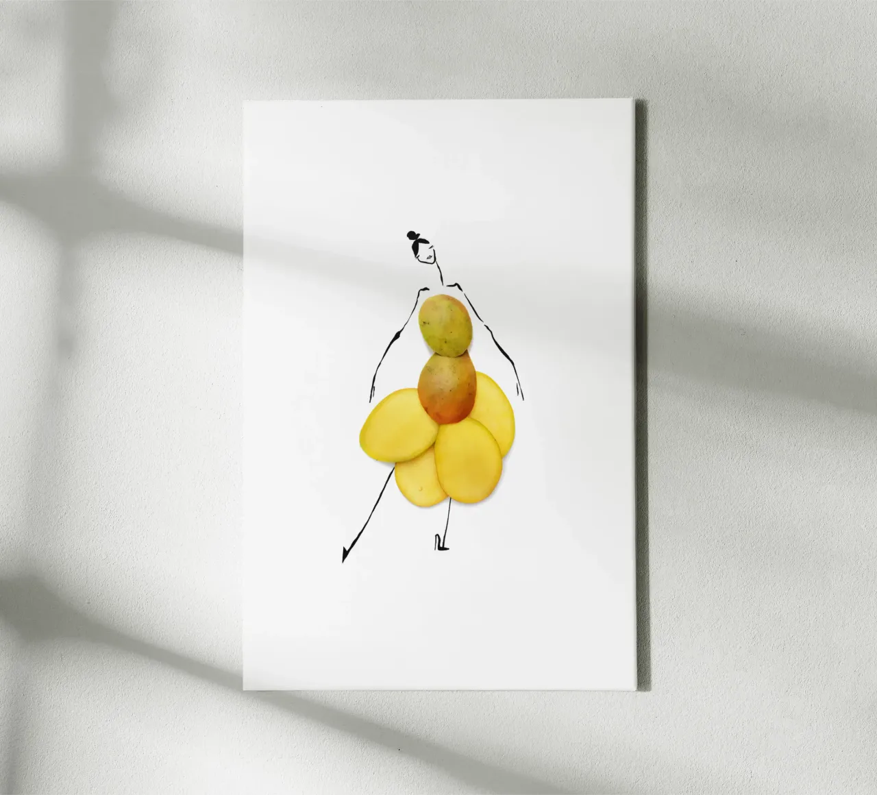 Mango, Tango tela con Cornice a cassetta da Gretchen Roehrs