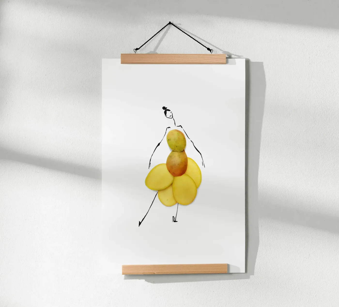 Mango, Tango poster van Gretchen Roehrs