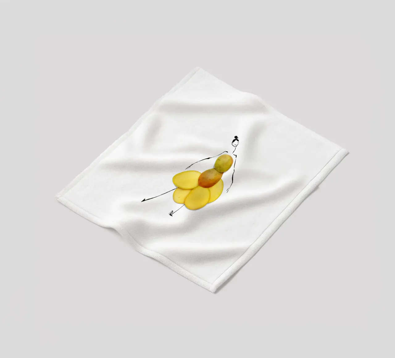 Mango, Tango coperta in pile da Gretchen Roehrs