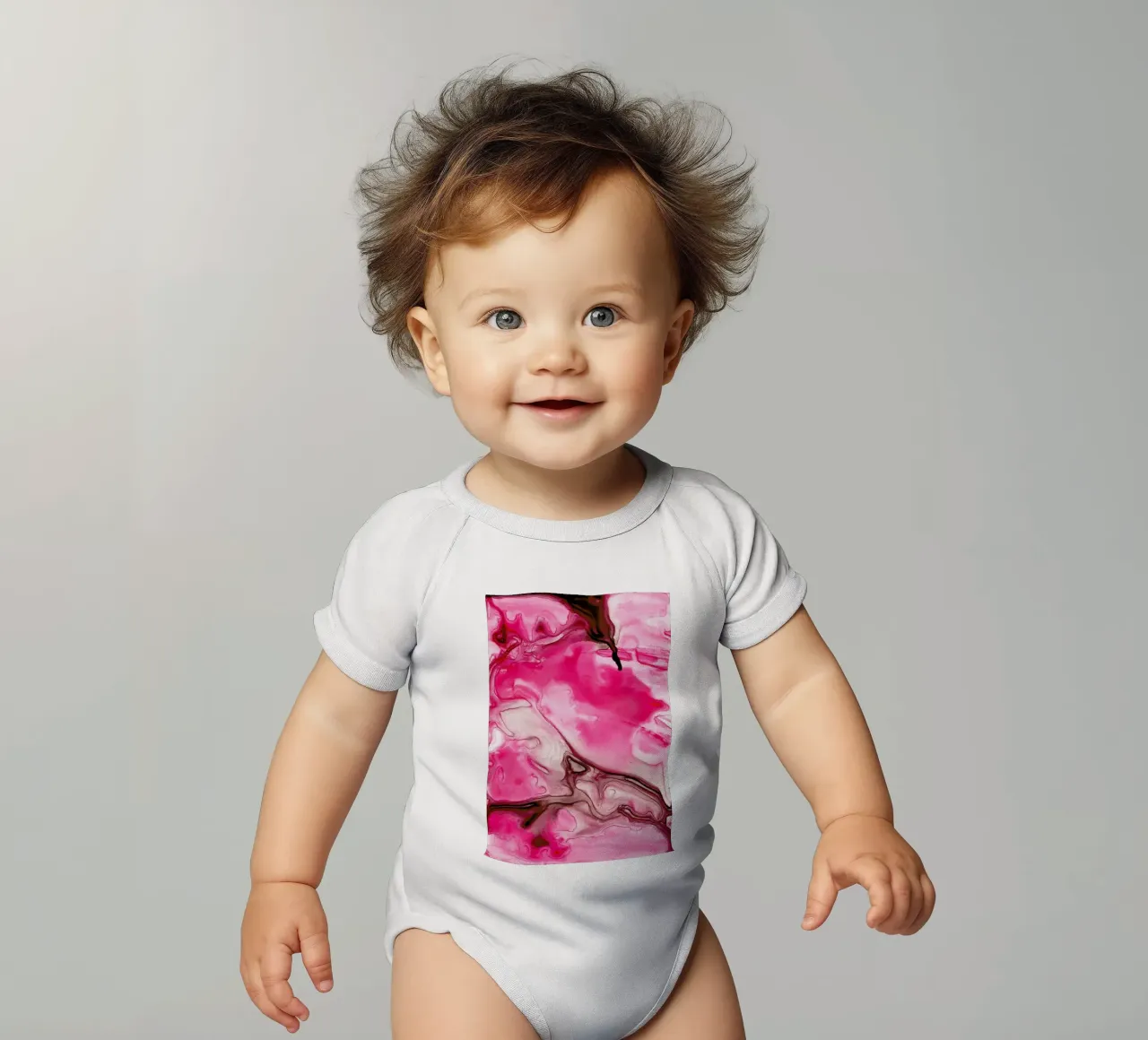 Bloom 02 body neonato maniche corte da Froilein Juno