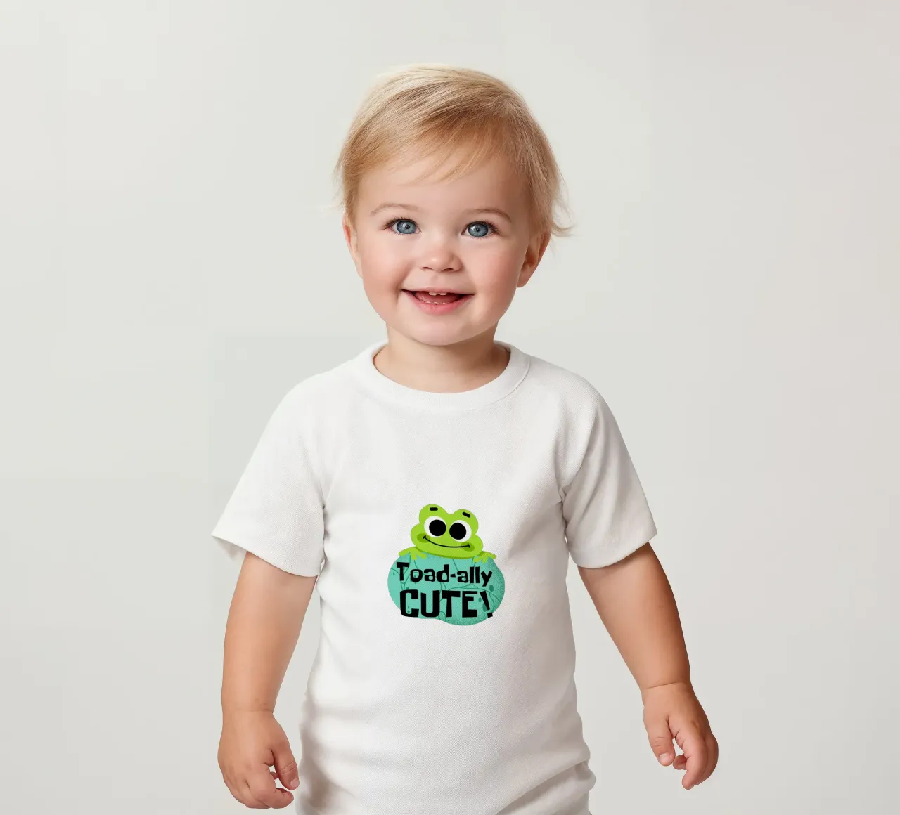 toadally cute baby t-shirt by khoailang