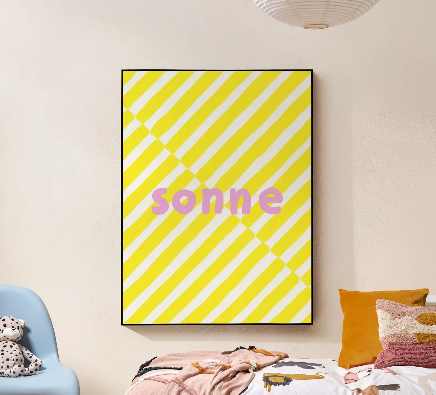 Sonne Acryl-Glas von All Colours