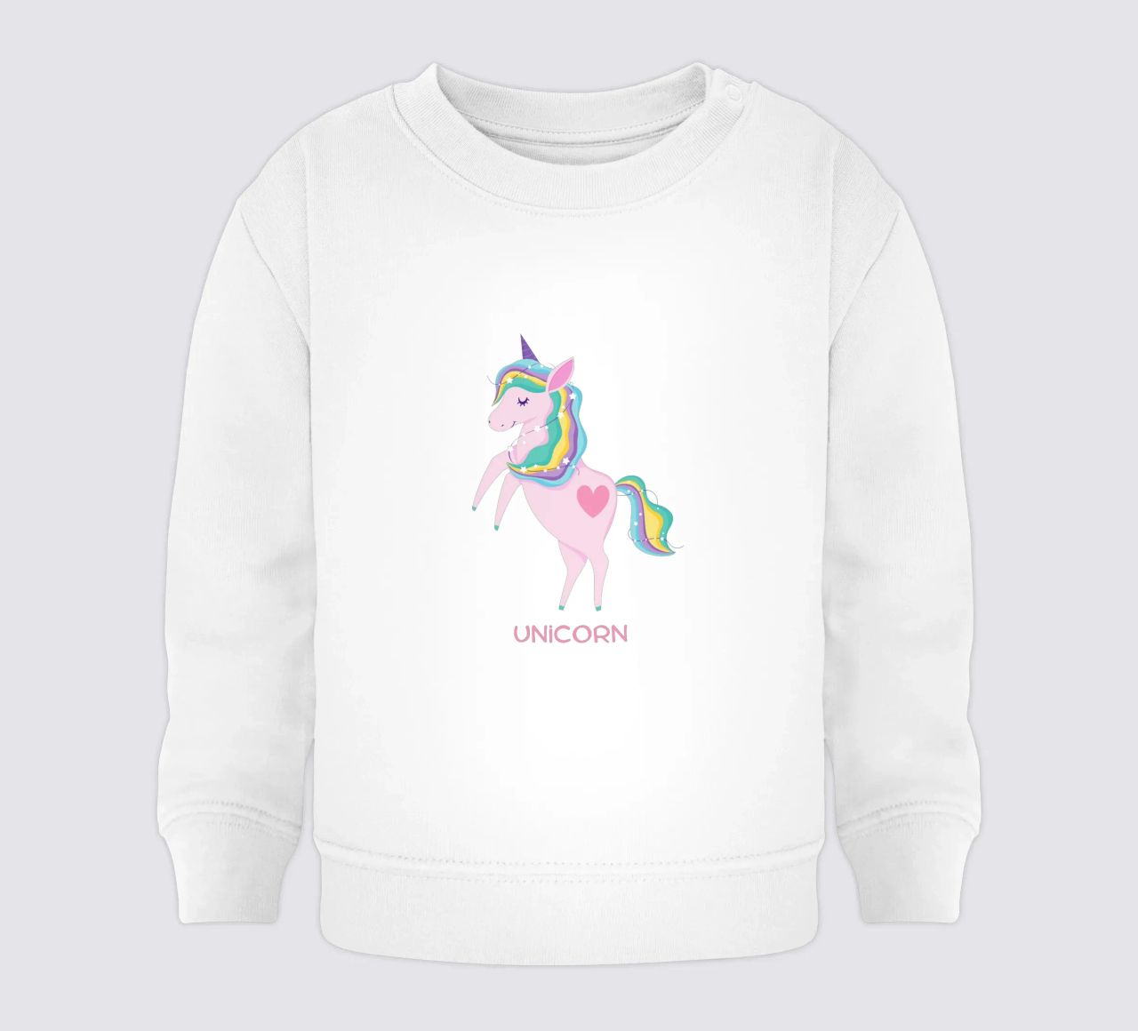 unicorn felpa neonato da khoailang