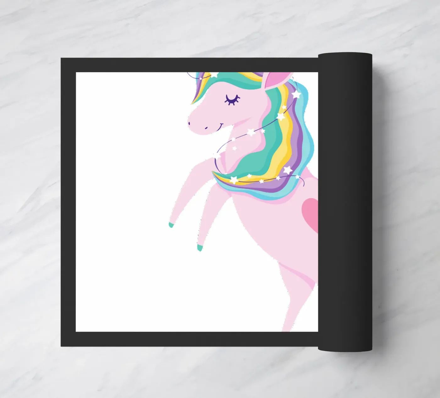 unicorn doormat by khoailang