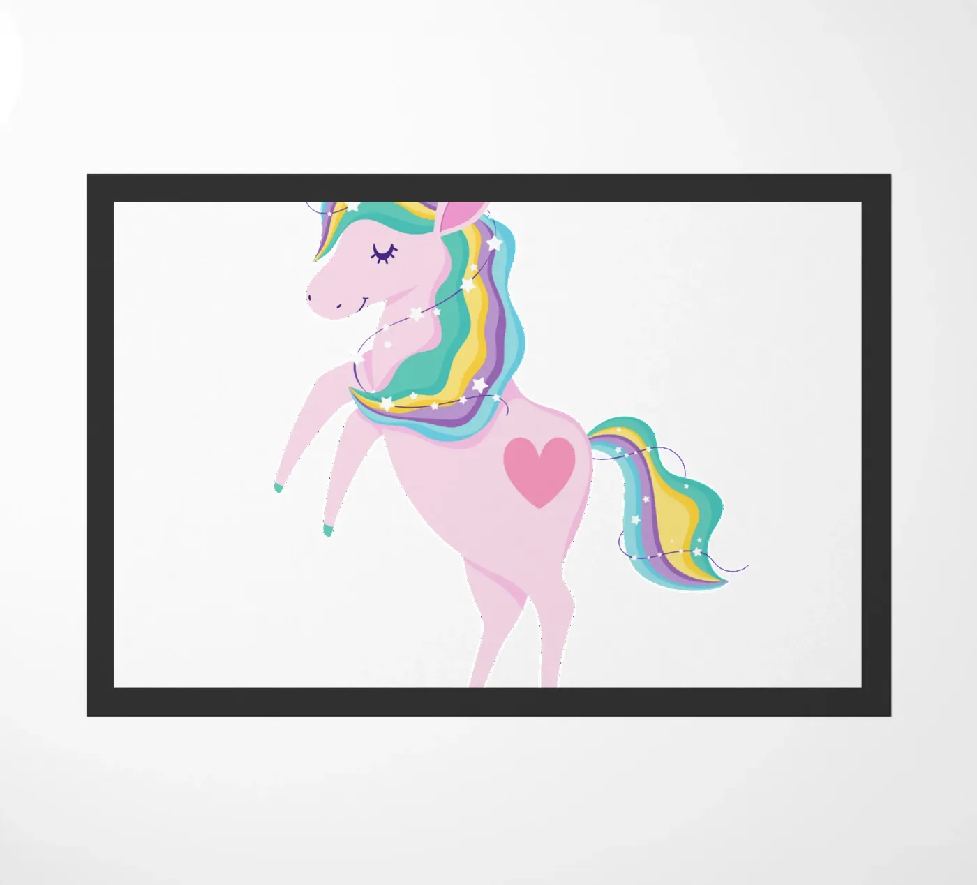unicorn doormat by khoailang