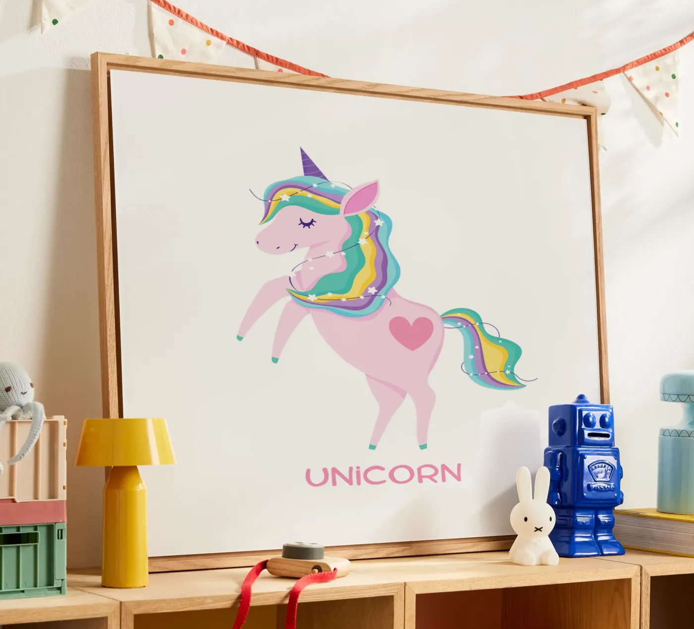 unicorn Acryl-Glas von khoailang