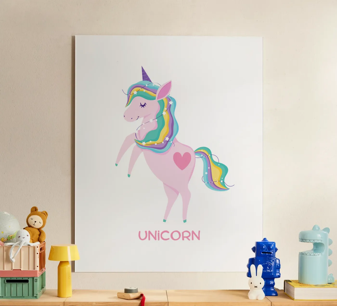 unicorn Acryl-Glas von khoailang
