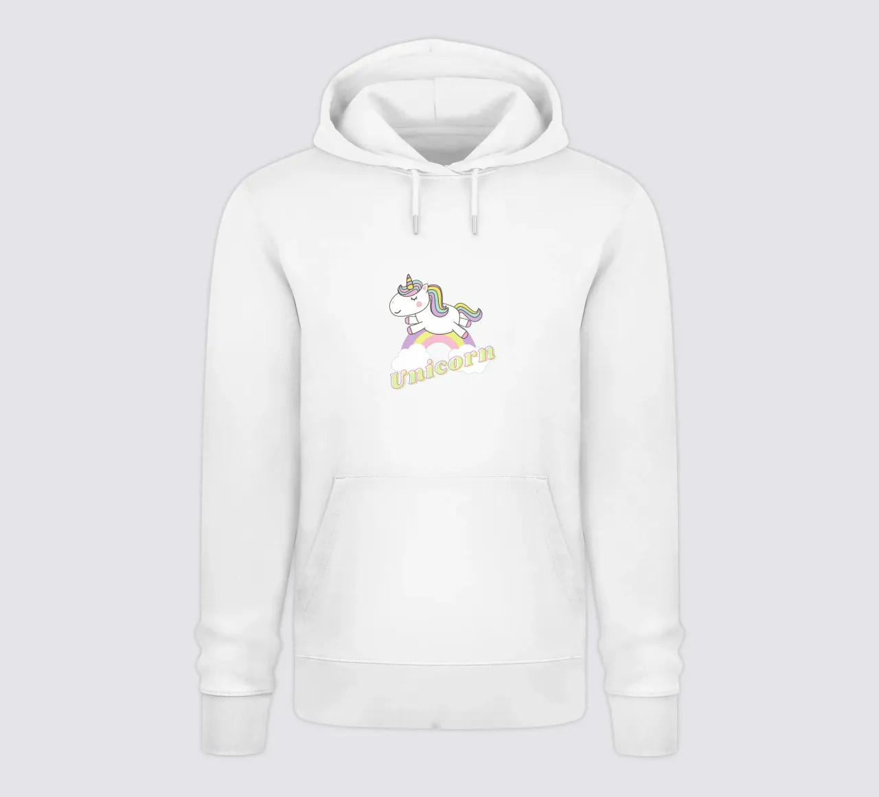 unicorn felpa con cappuccio da khoailang