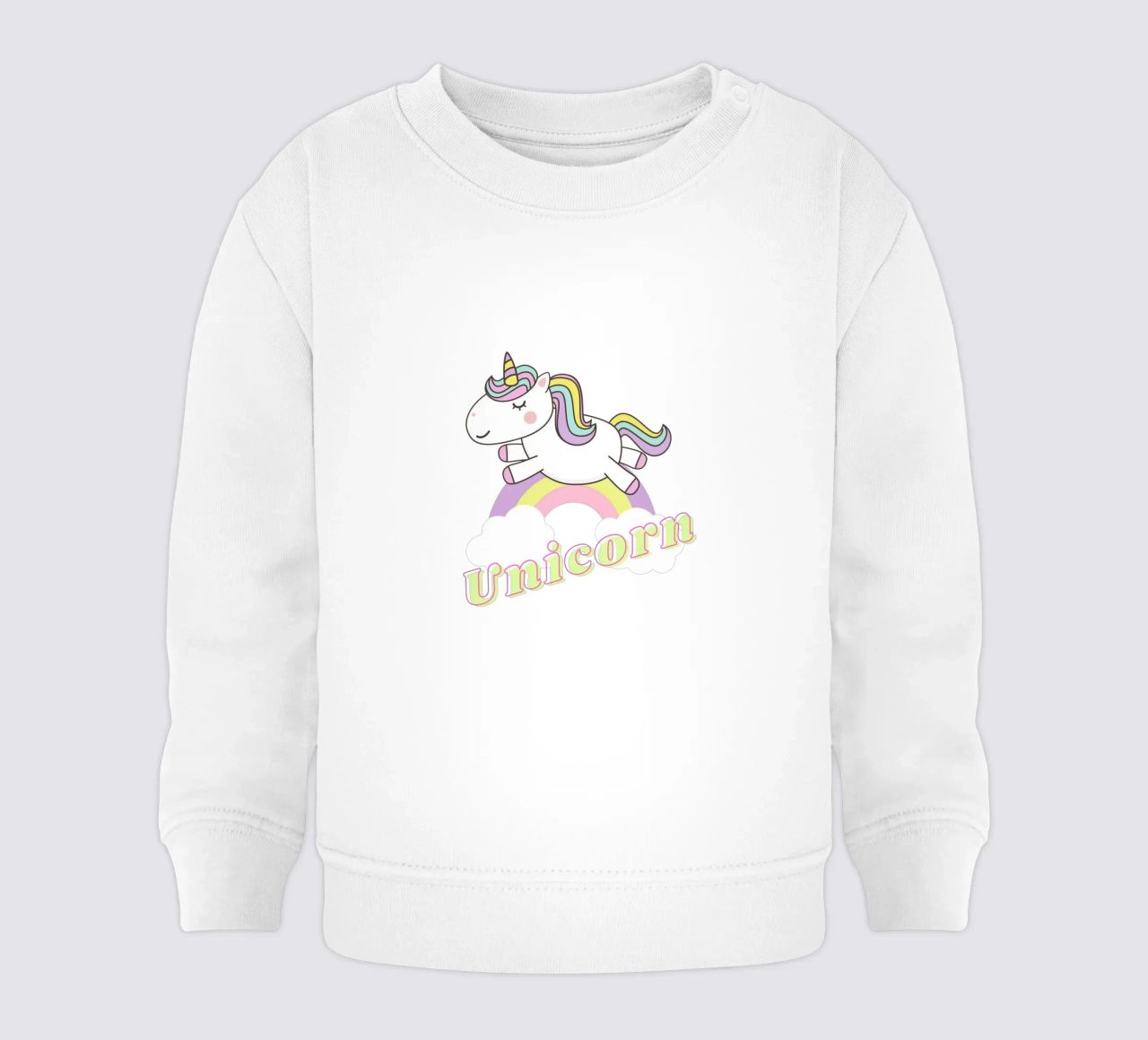 unicorn felpa neonato da khoailang
