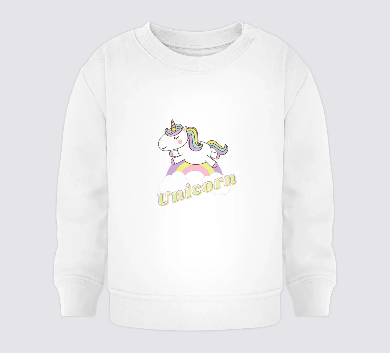 eenhoorn baby sweatshirt van khoailang