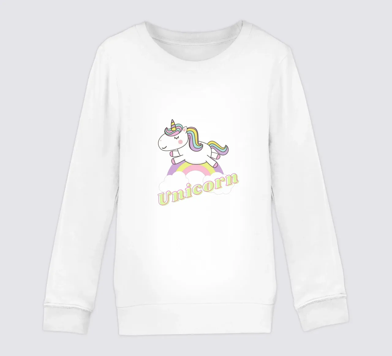 unicorn felpa bambino da khoailang