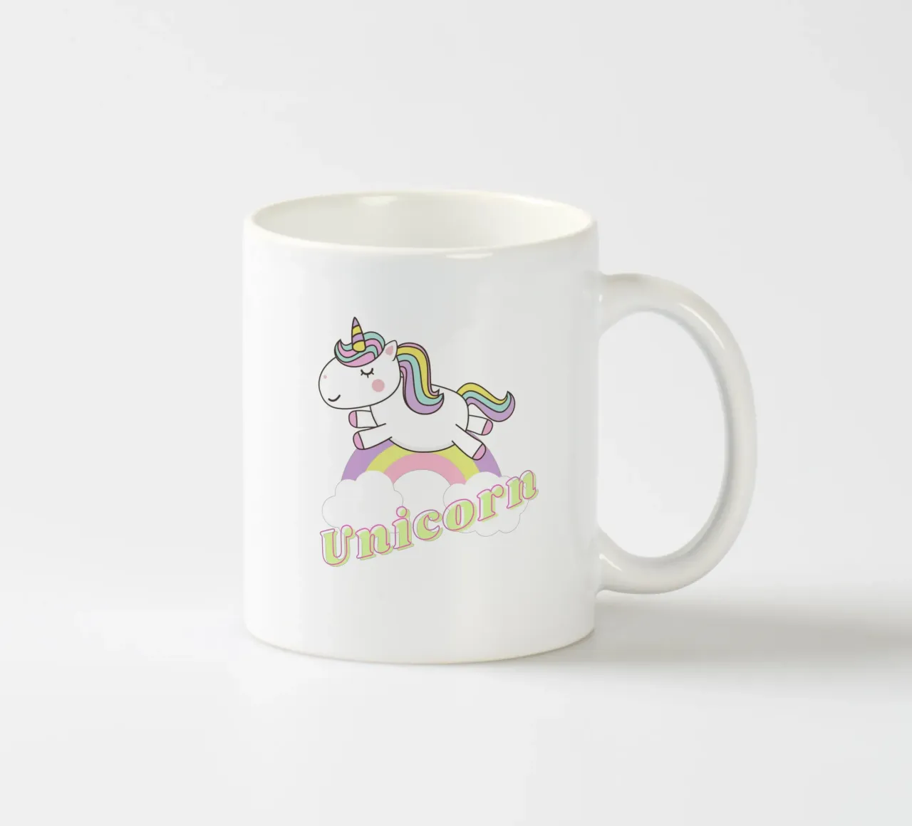 licorne mug en céramique de khoailang