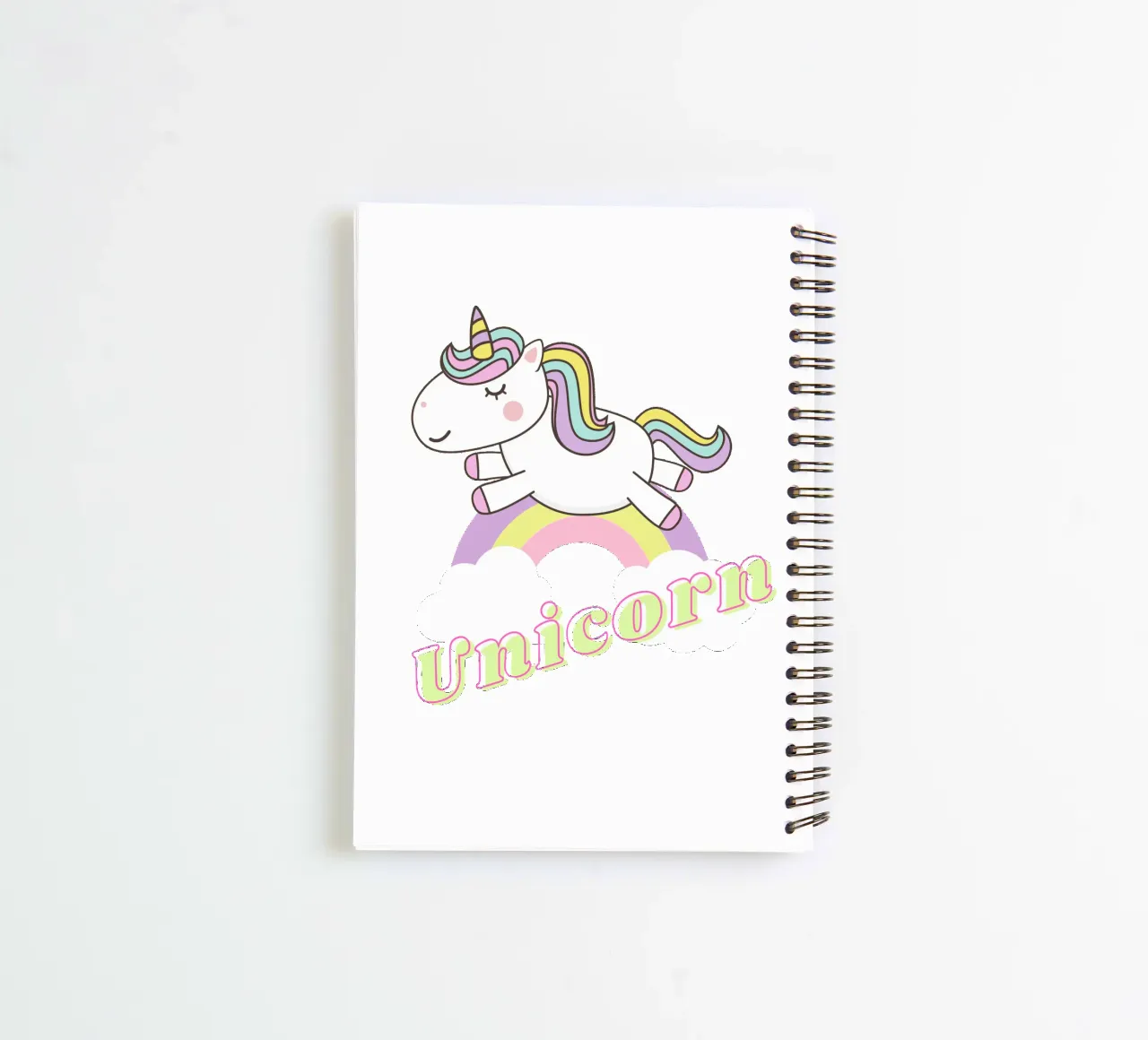 licorne carnet à spirale de khoailang