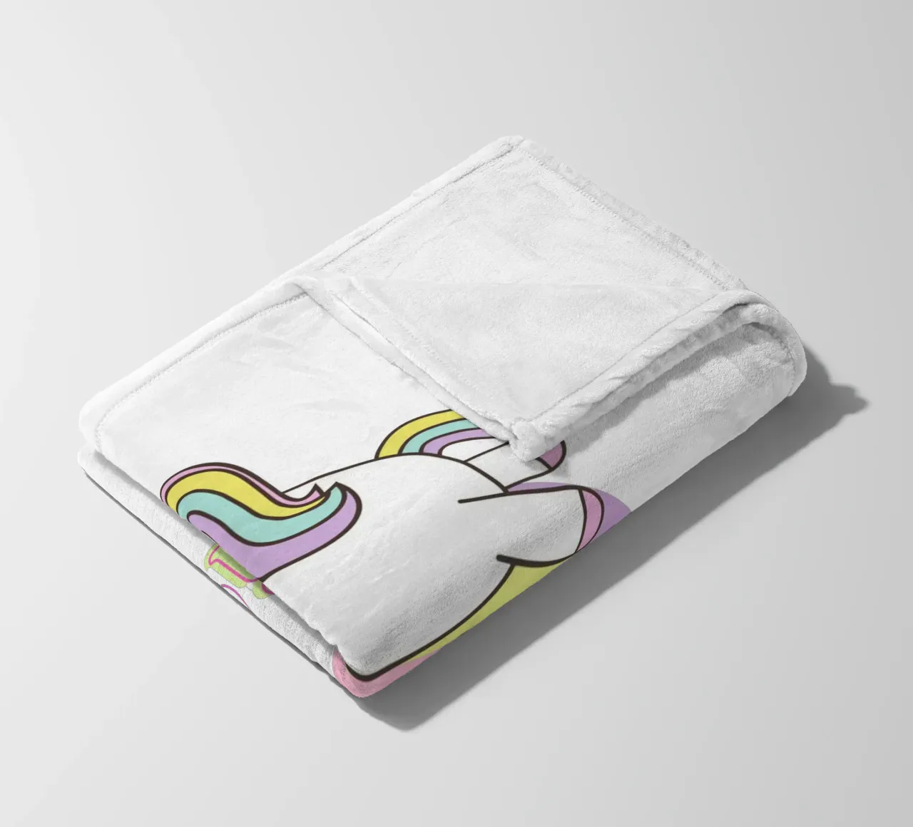 unicorn coperta in pile da khoailang