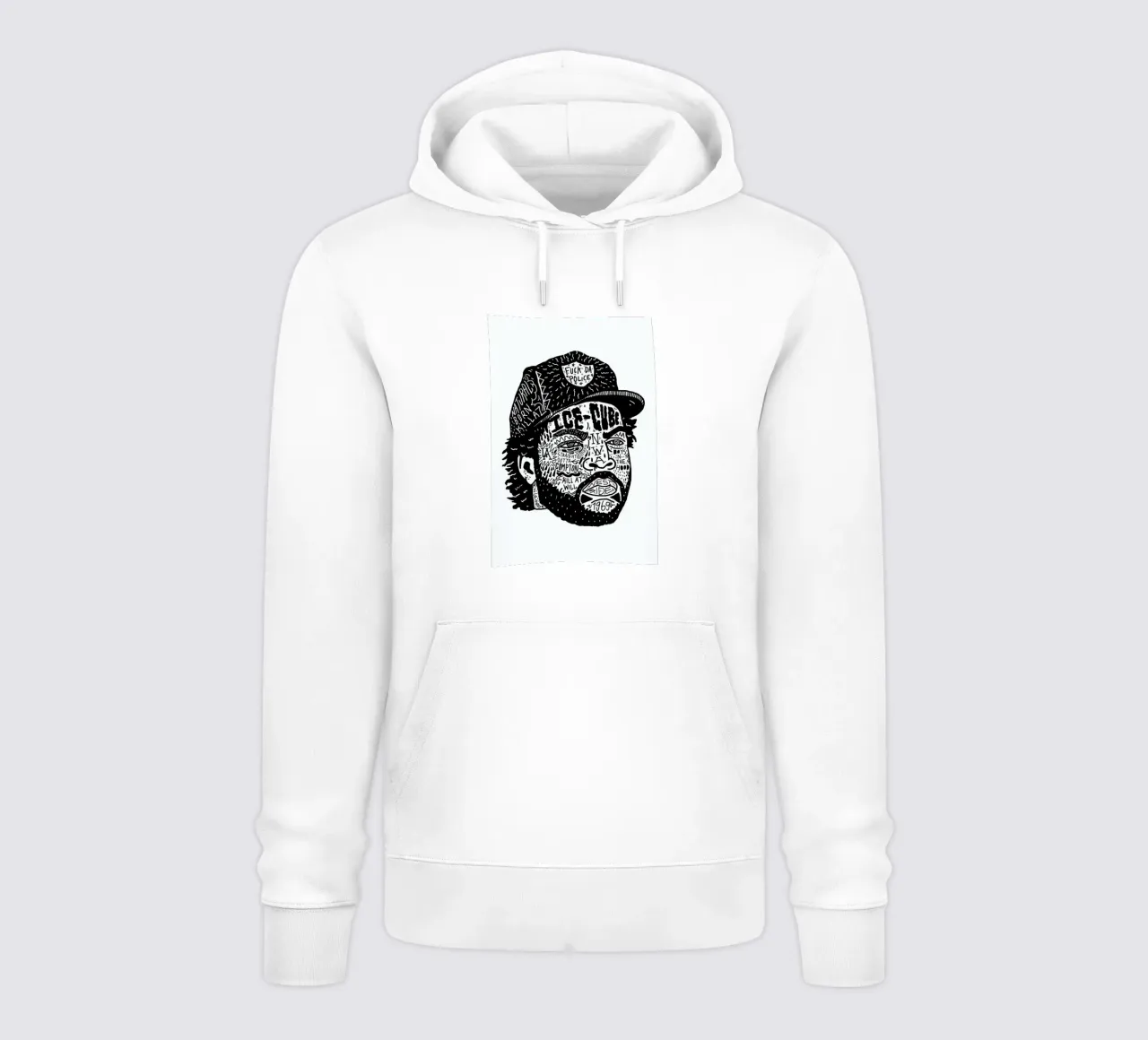 Ice Cube hoodie van Nick Cocozza