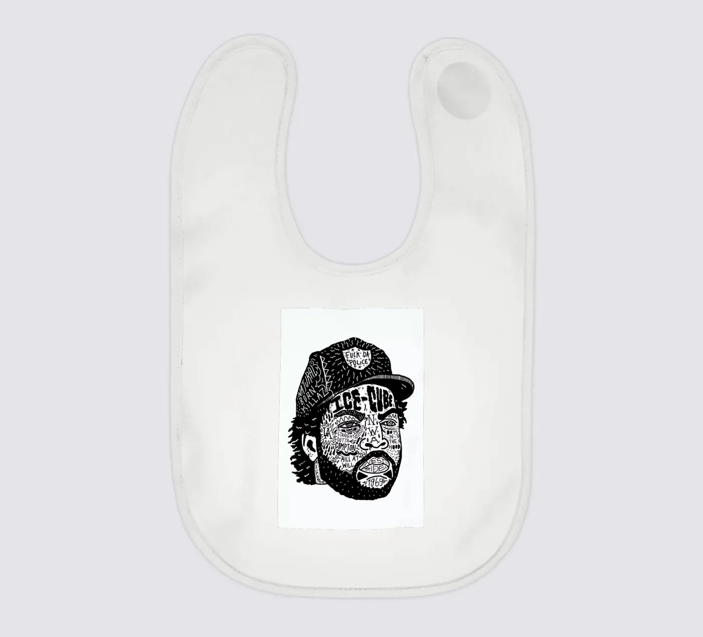 Ice Cube bavaglino da Nick Cocozza