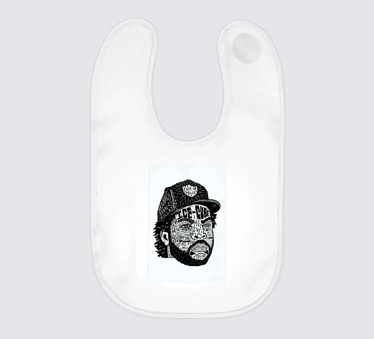 Ice Cube babero de Nick Cocozza