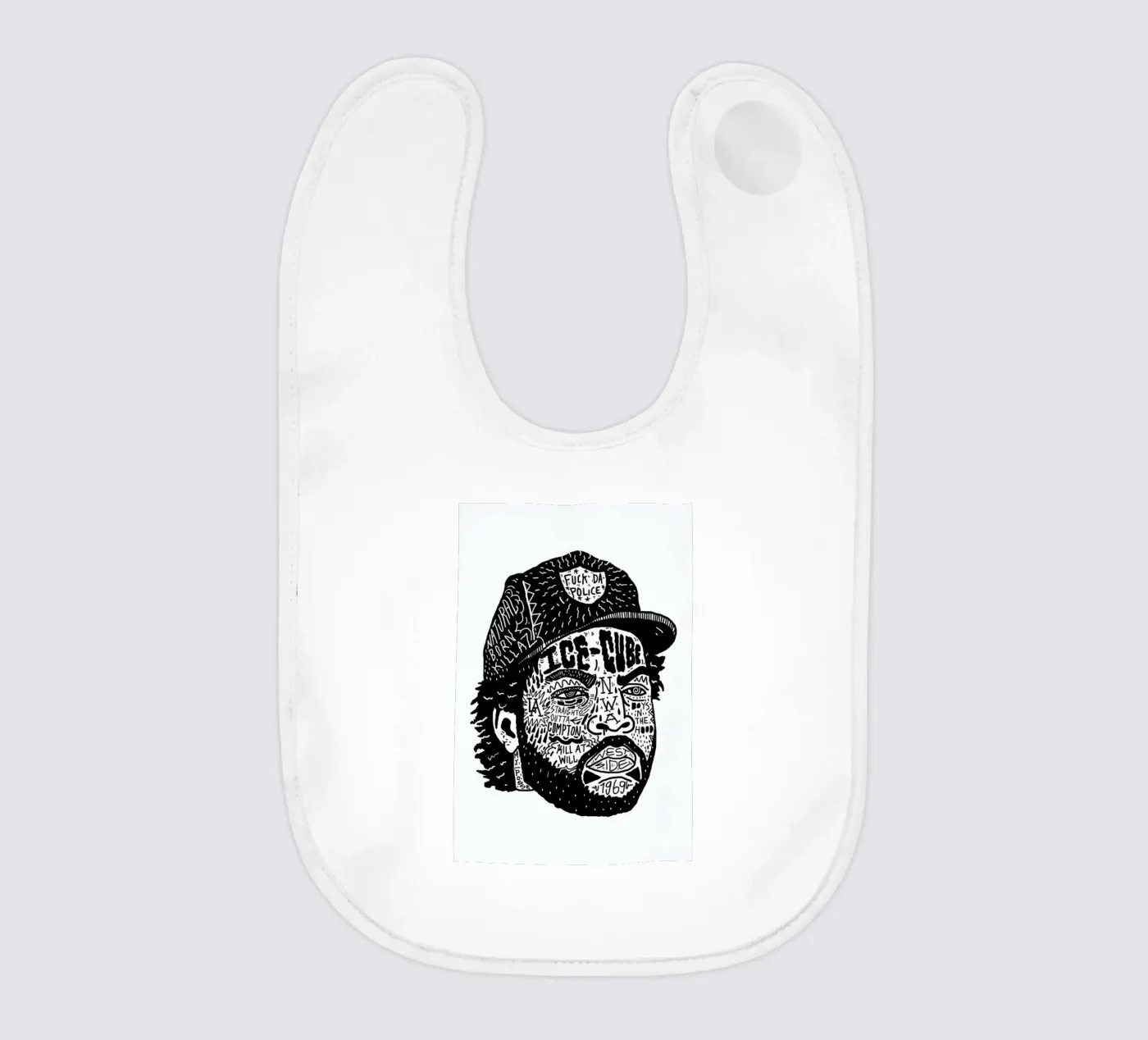 Ice Cube bavaglino da Nick Cocozza