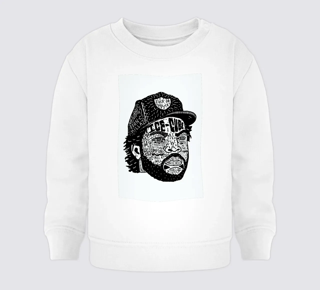 Ice Cube Baby Sweatshirt von Nick Cocozza