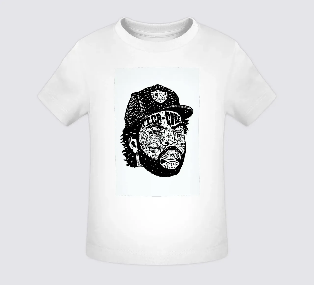 Ice Cube camiseta de bebé de Nick Cocozza