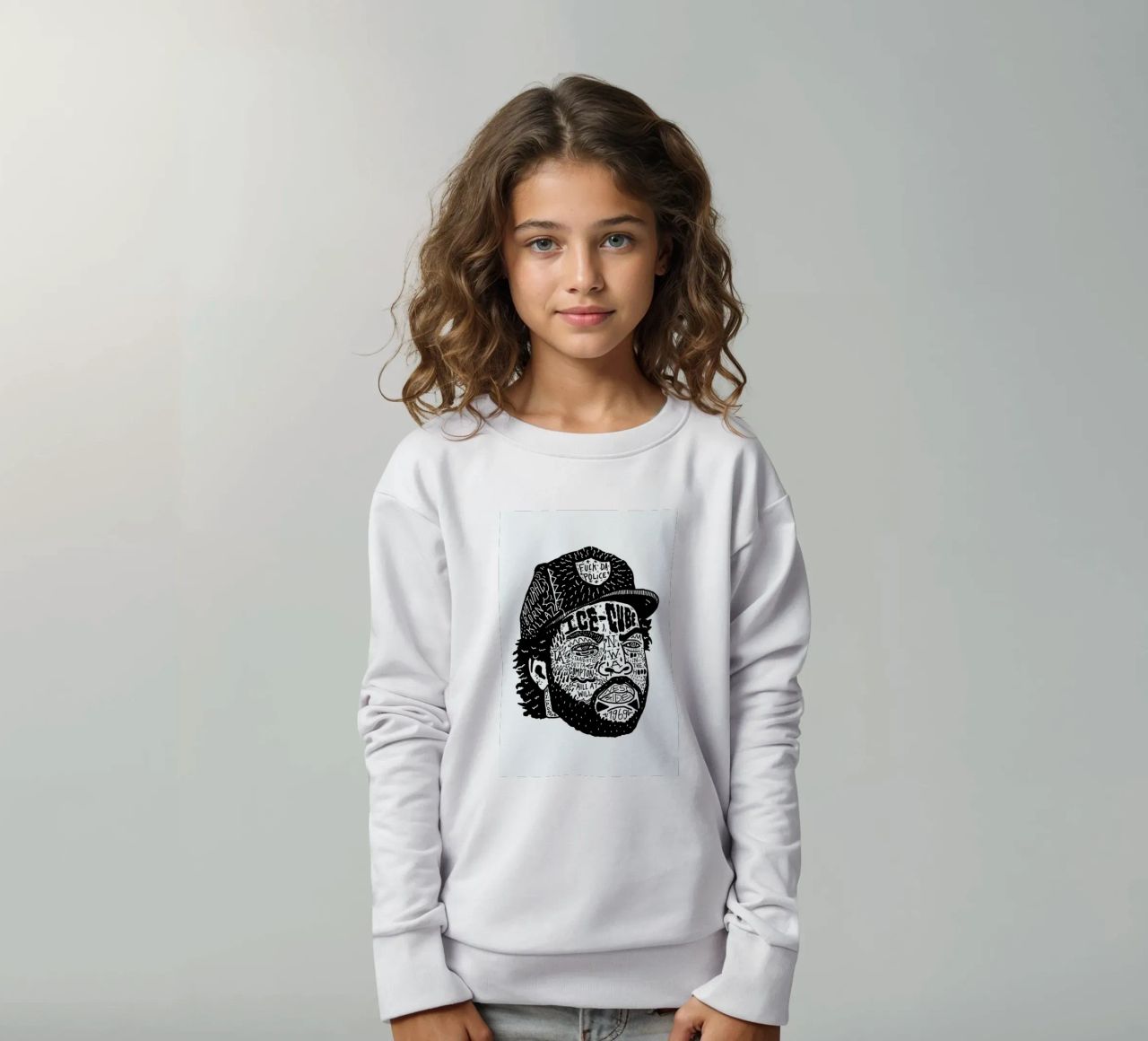 Ice Cube felpa bambino da Nick Cocozza