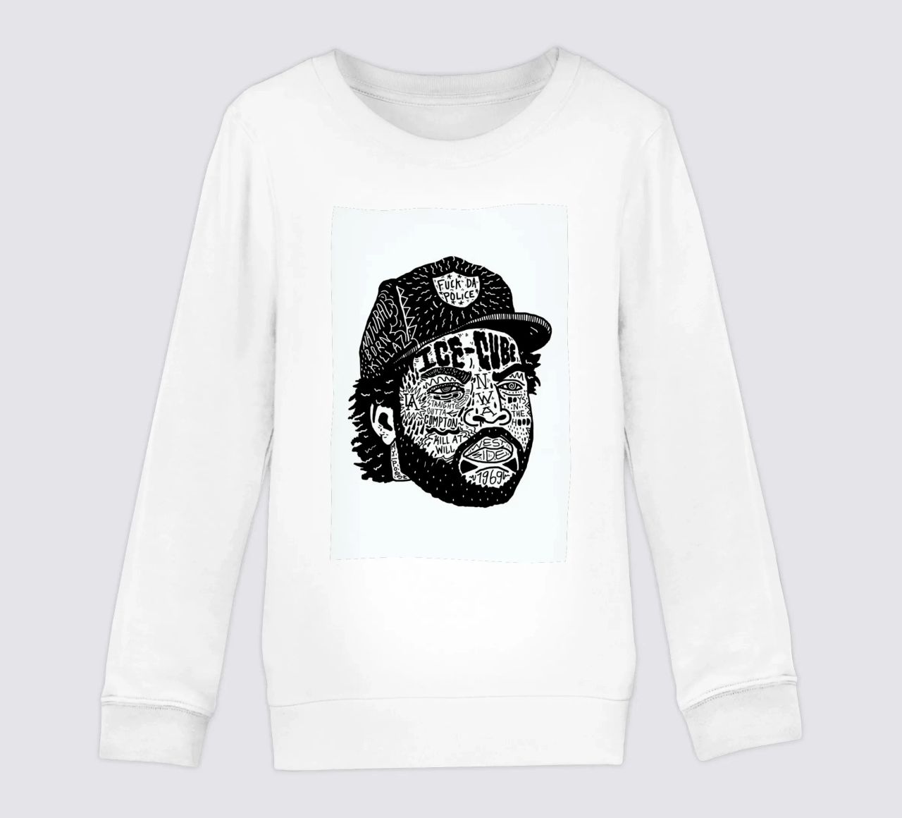 Ice Cube felpa bambino da Nick Cocozza