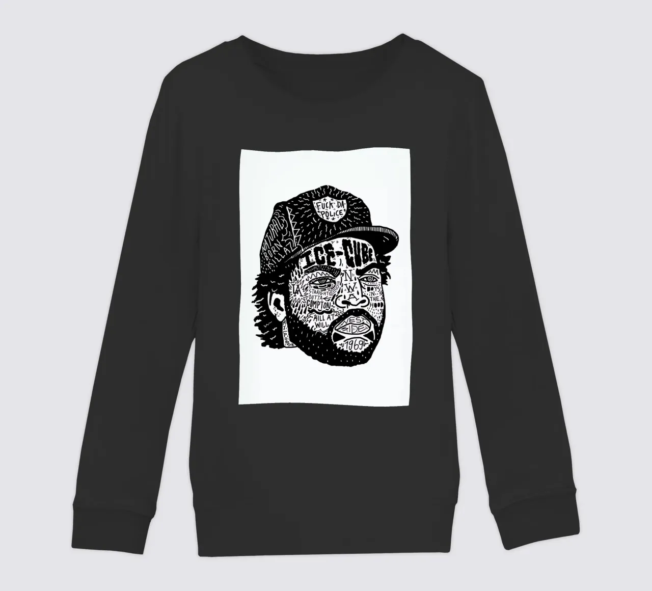 Ice Cube felpa bambino da Nick Cocozza