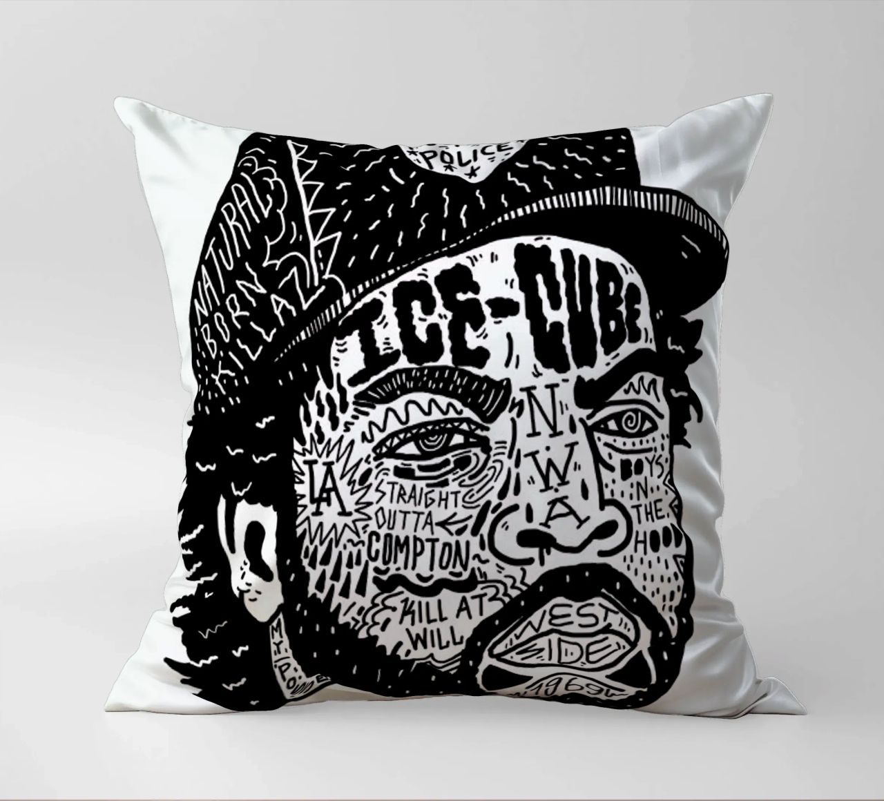 Ice Cube cuscino da Nick Cocozza