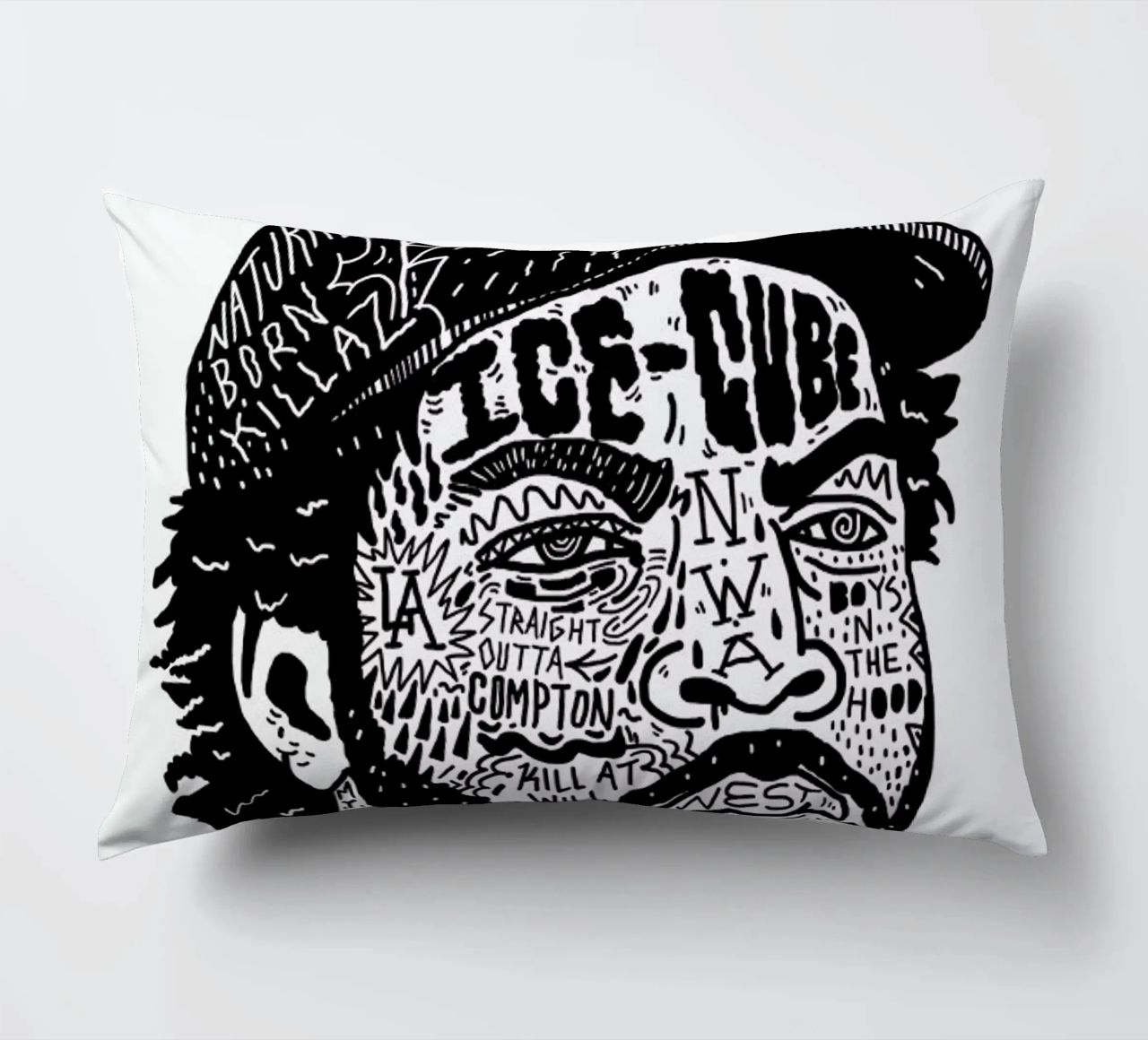 Ice Cube cuscino da Nick Cocozza