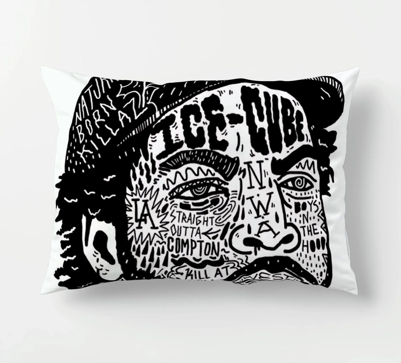Ice Cube cuscino da Nick Cocozza