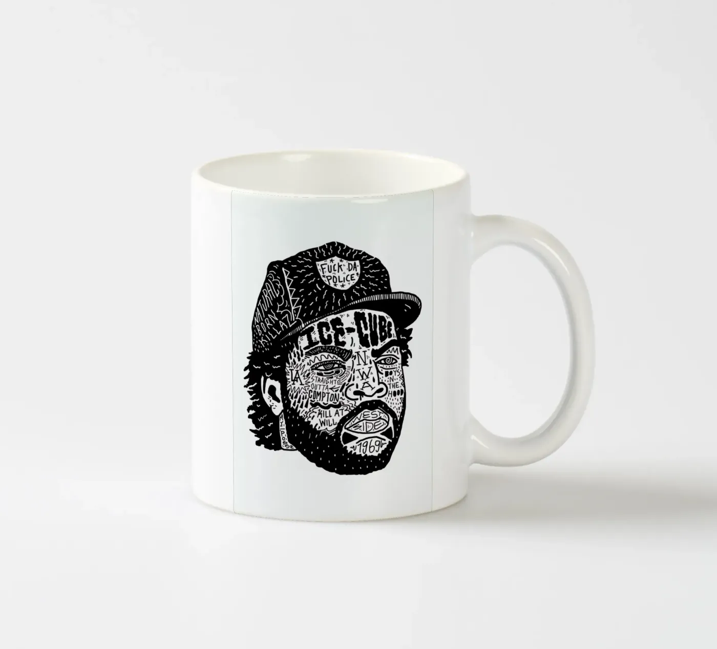 Ice Cube ceramic mug by Nick Cocozza