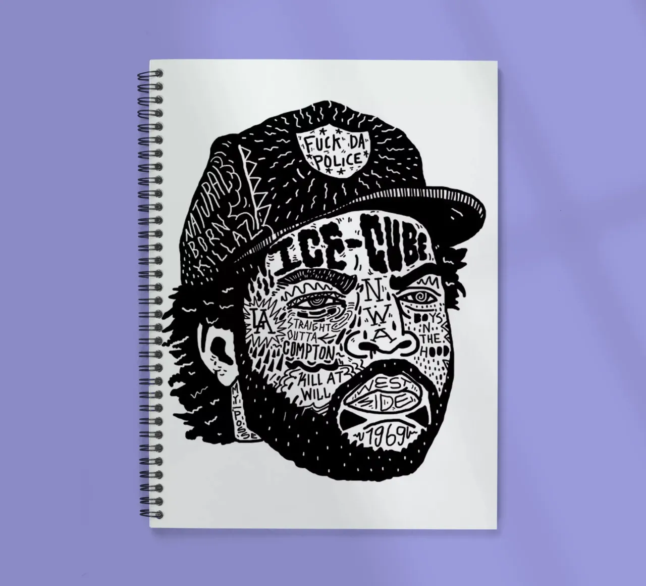 Ice Cube Ringbuch von Nick Cocozza