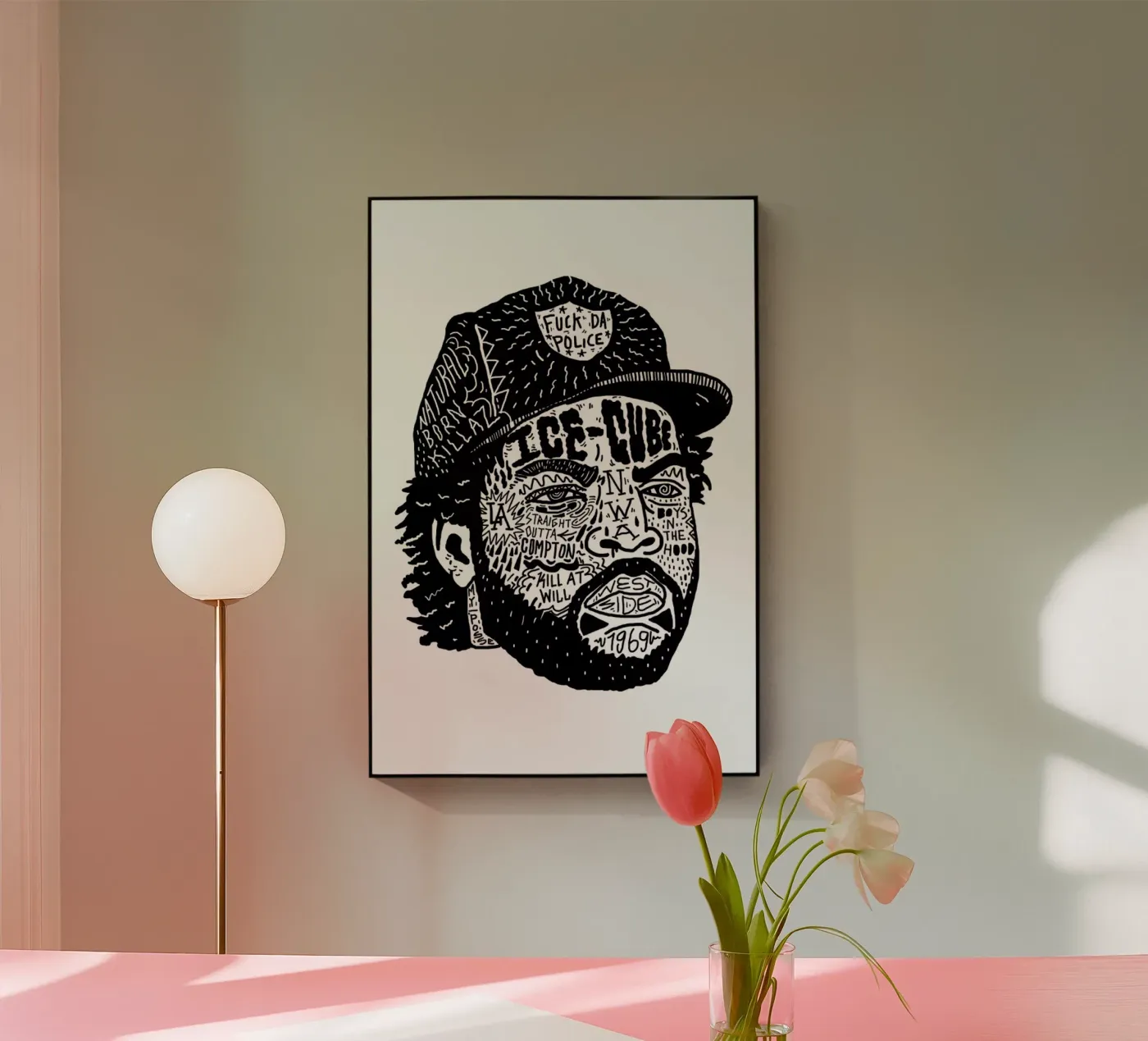 Ice Cube acrylic glass by Nick Cocozza