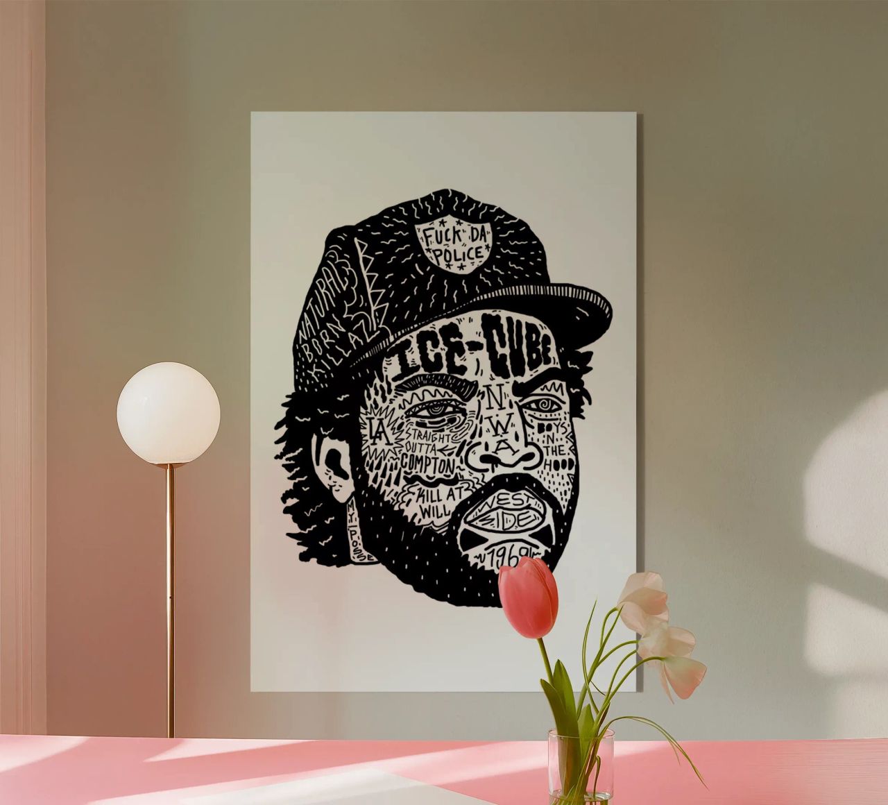 Ice Cube plexiglass da Nick Cocozza
