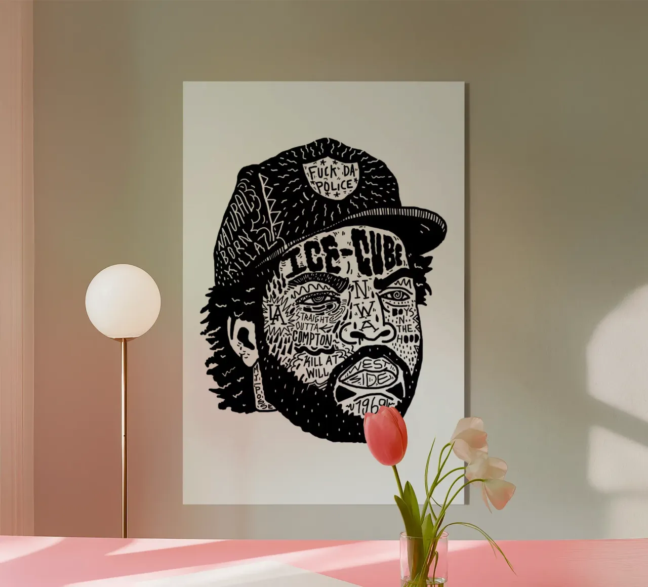Ice Cube acrylic glass by Nick Cocozza