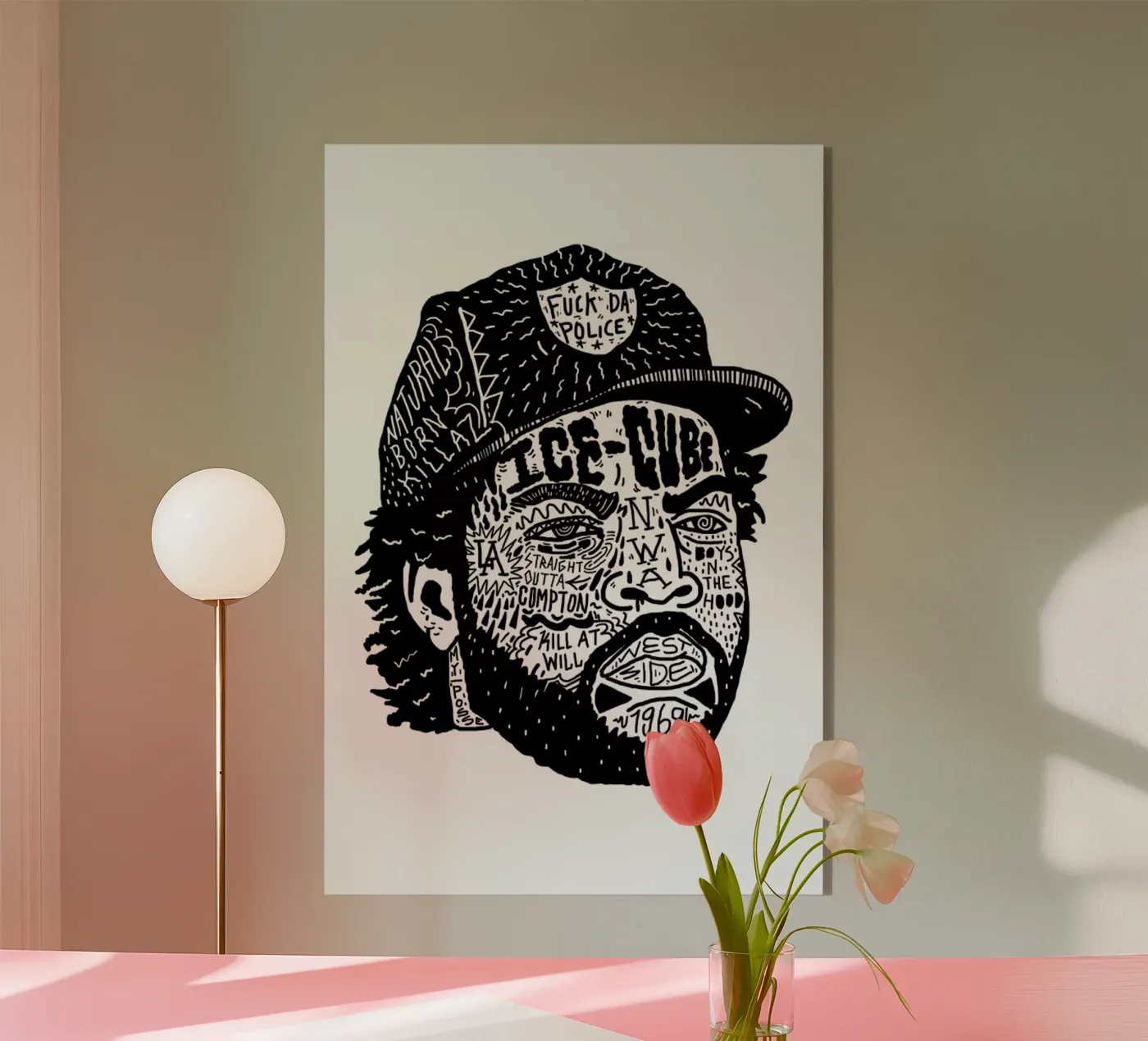 Ice Cube acrylic glass by Nick Cocozza