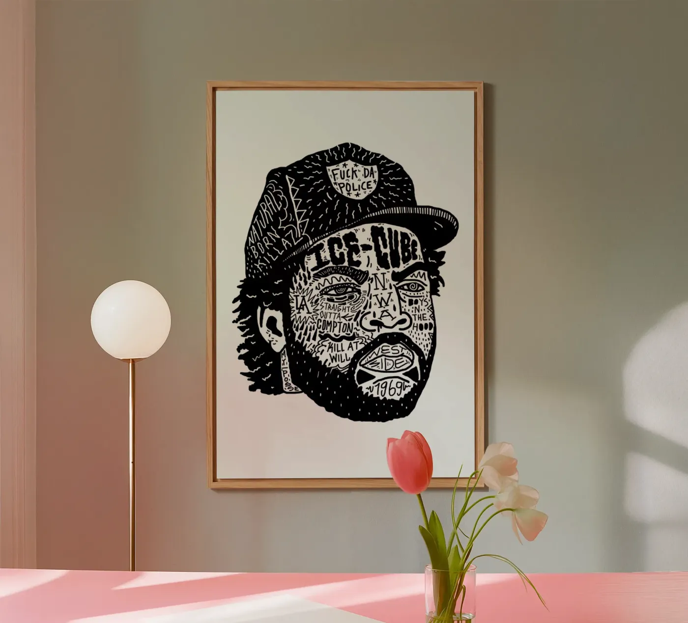 Ice Cube alluminio dibond da Nick Cocozza