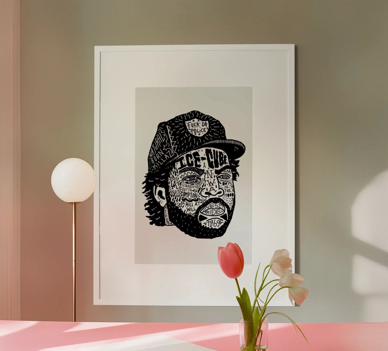 Ice Cube poster by Nick Cocozza