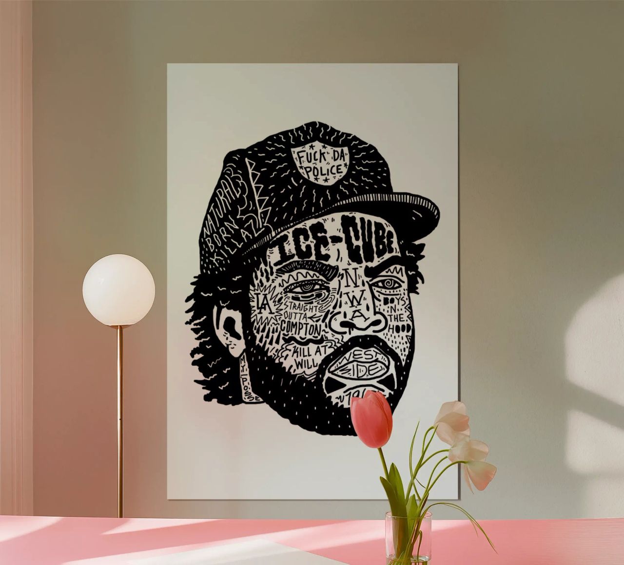 Ice Cube poster by Nick Cocozza
