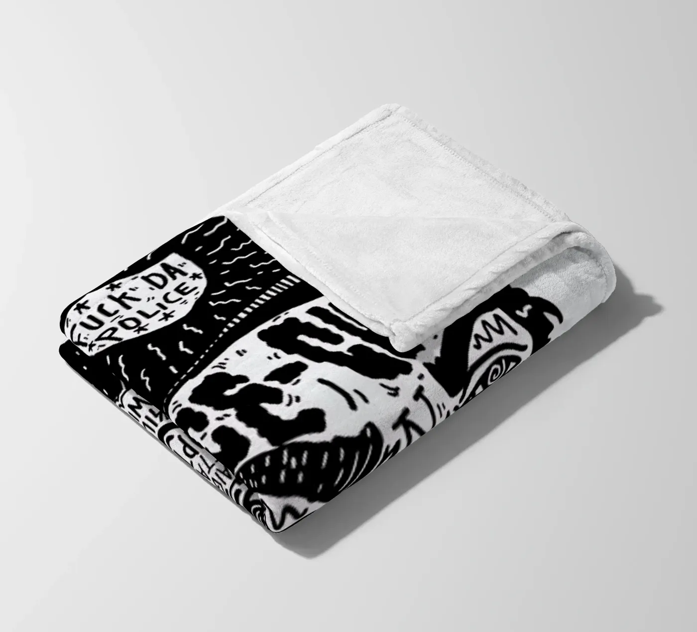 Ice Cube fleece blanket by Nick Cocozza