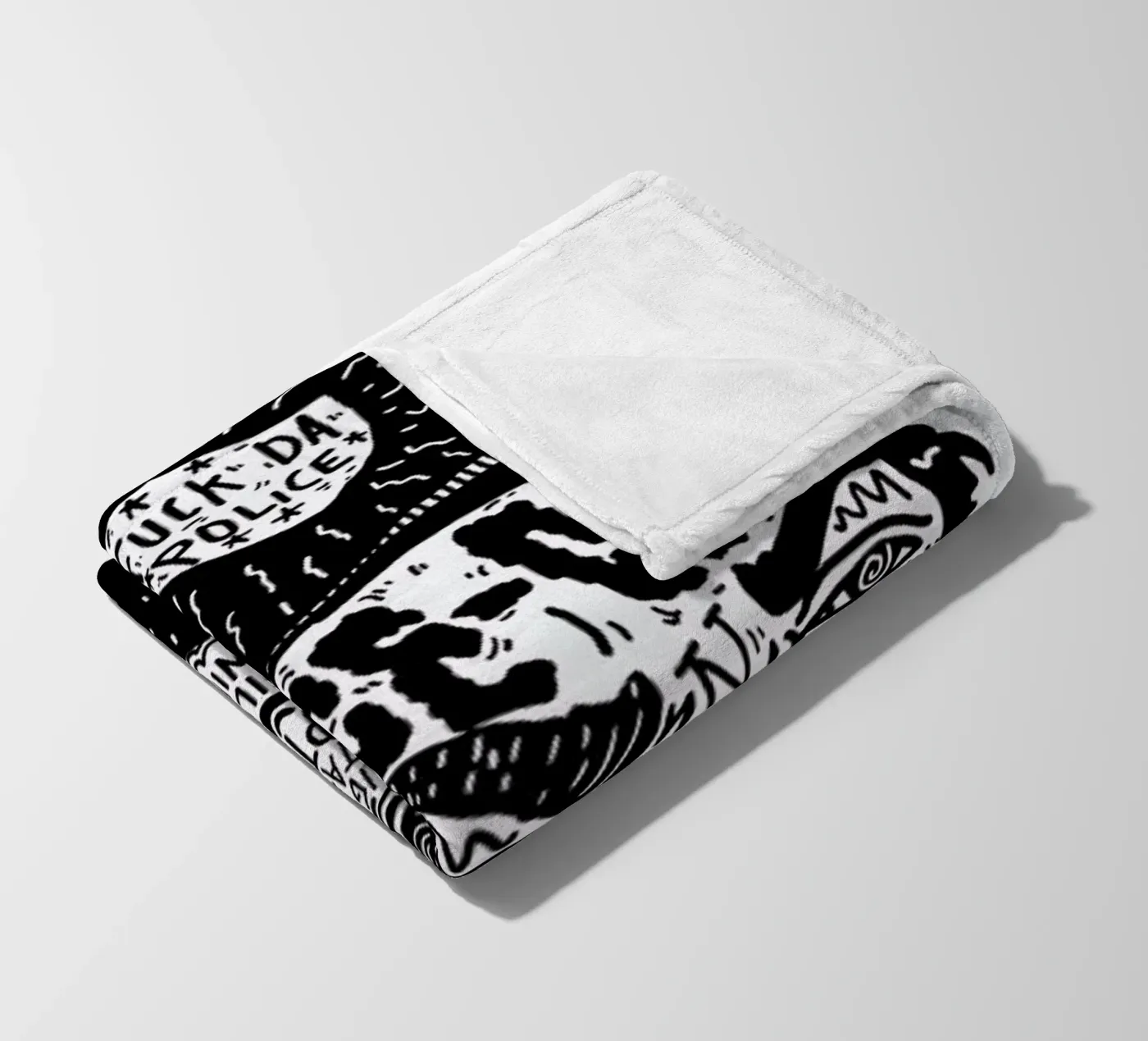 Ice Cube fleece blanket by Nick Cocozza
