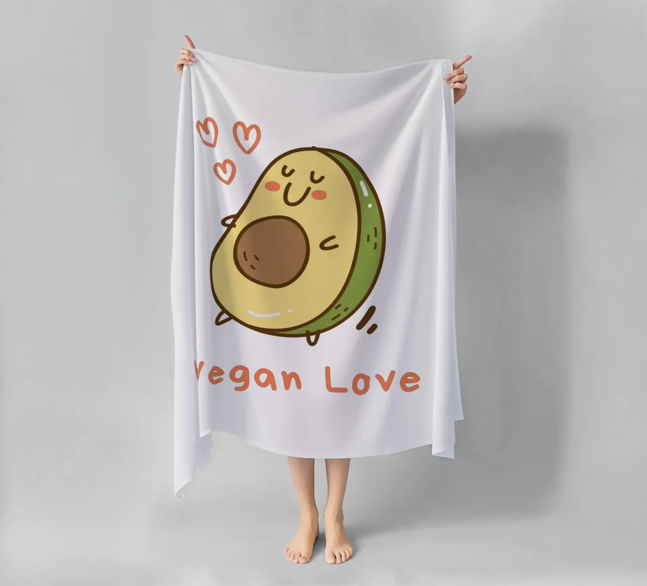 amore vegano telo mare da khoailang