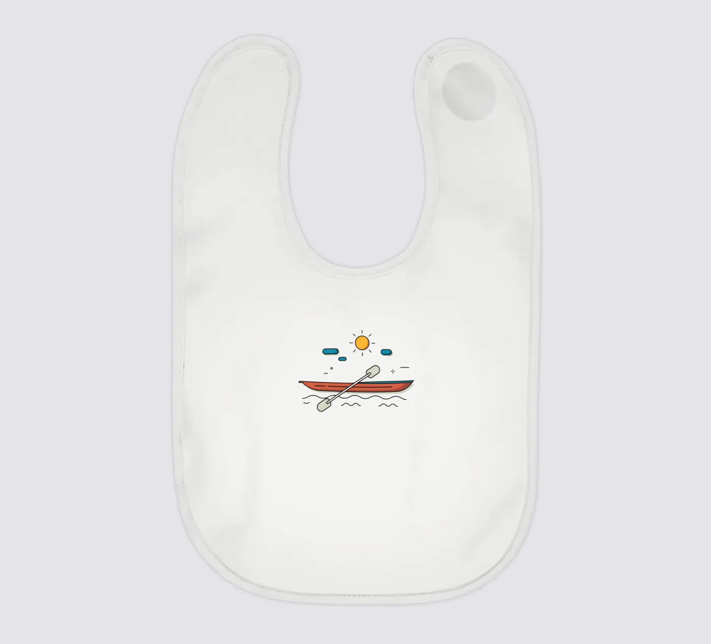 wave baby bib by khoailang