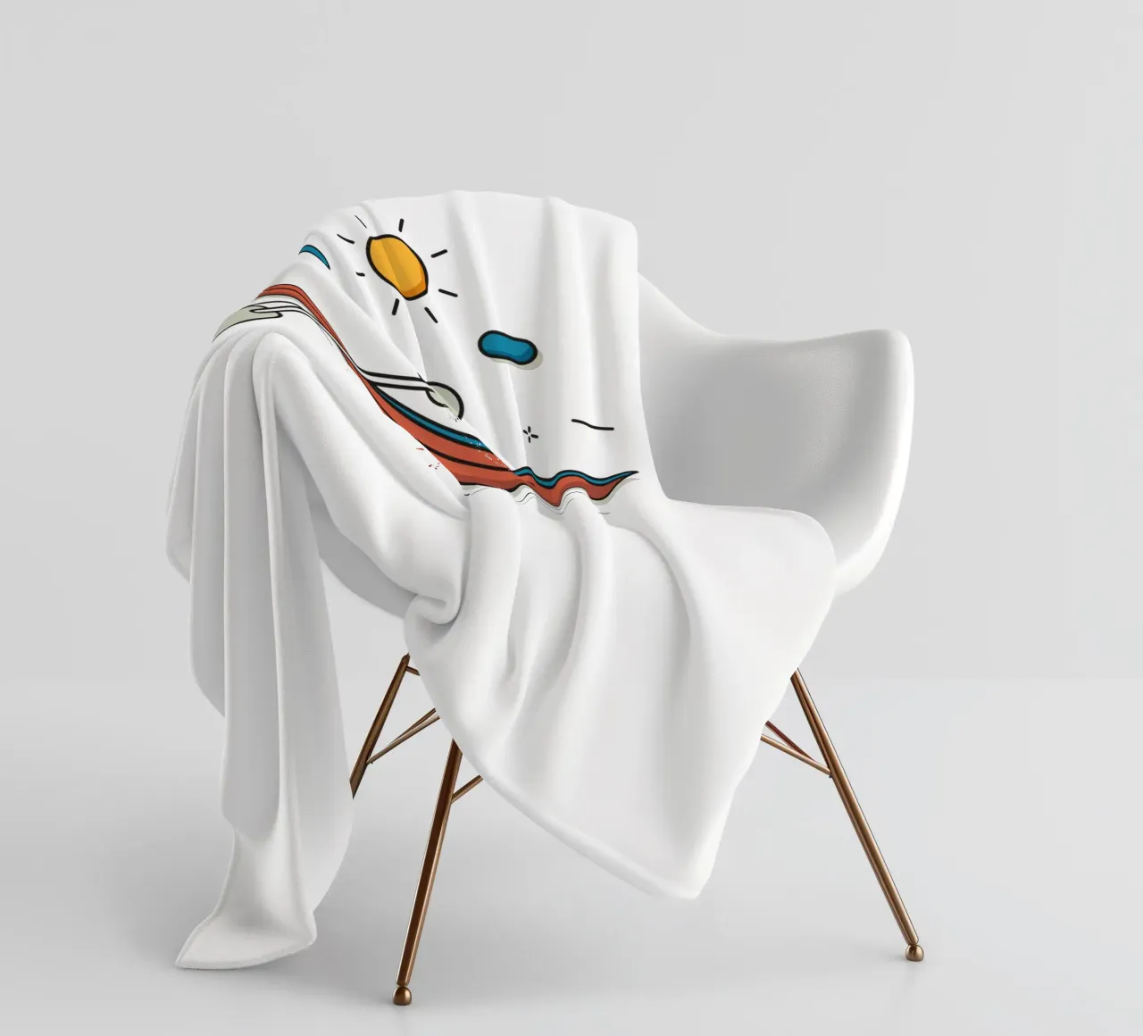 wave Fleecedecke von khoailang