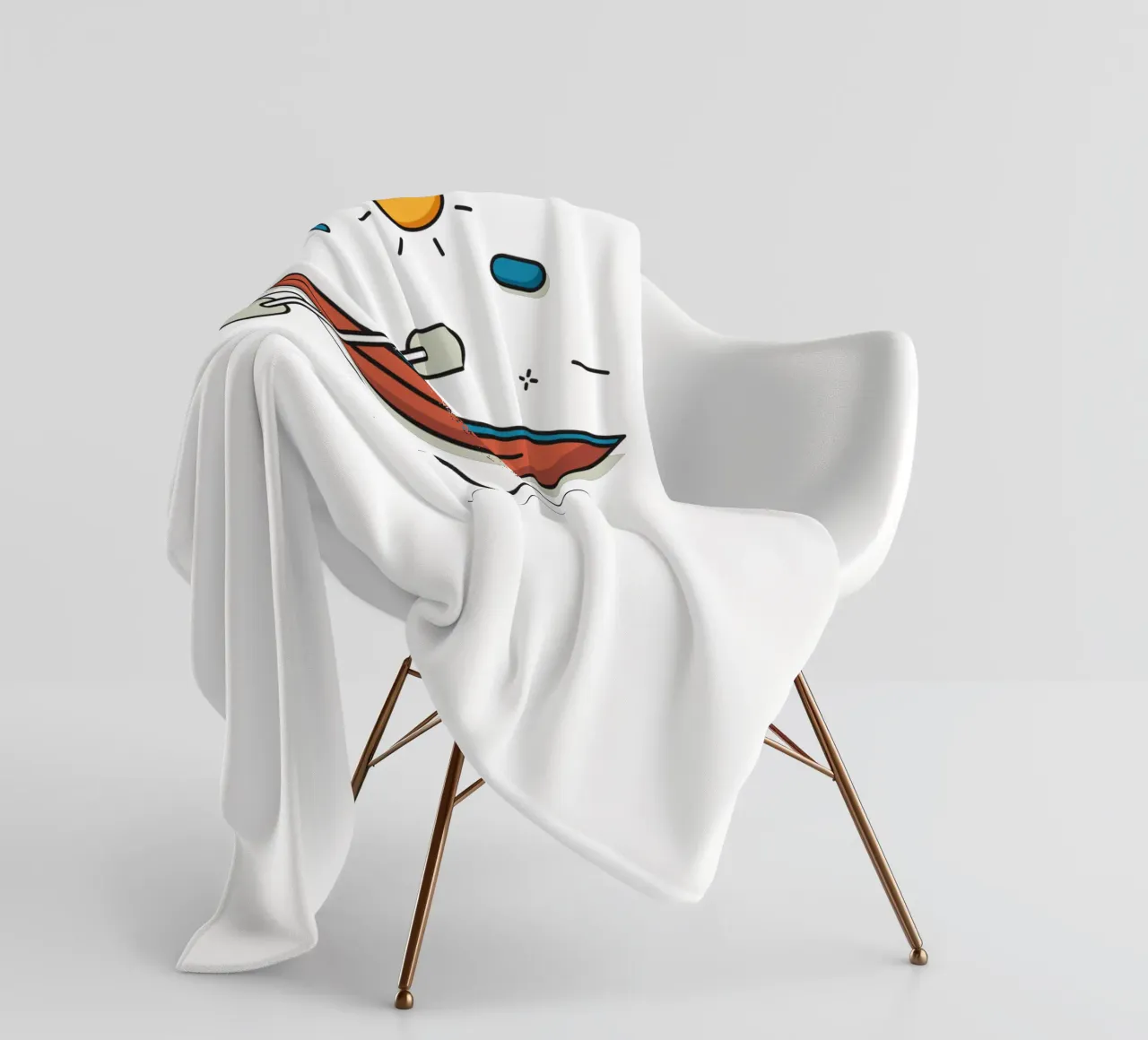 wave Fleecedecke von khoailang