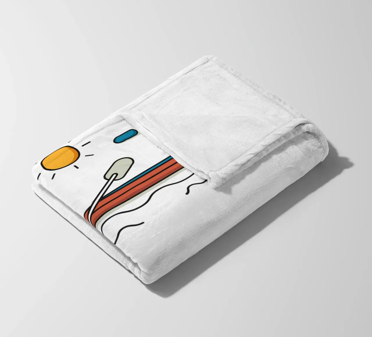 wave Fleecedecke von khoailang